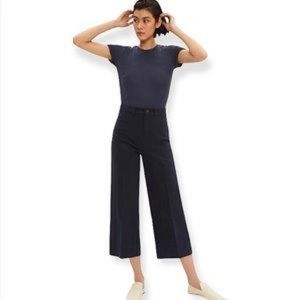 Frank & Oak Josephine Wide Leg Crop Pant